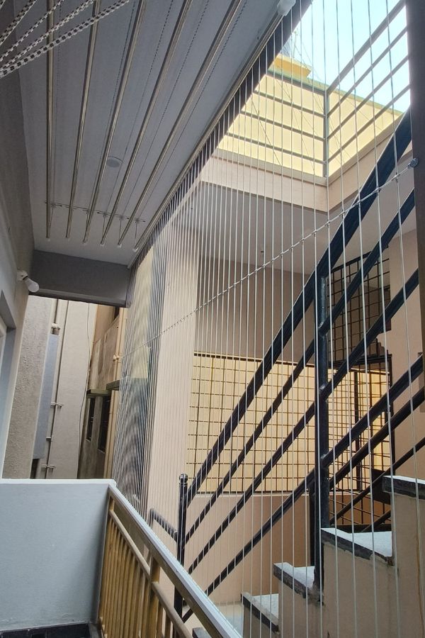 Invisible Grills for Staircase