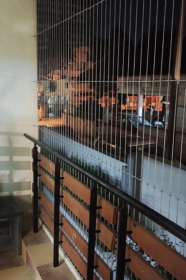 Invisible Grills for Pigeon Control